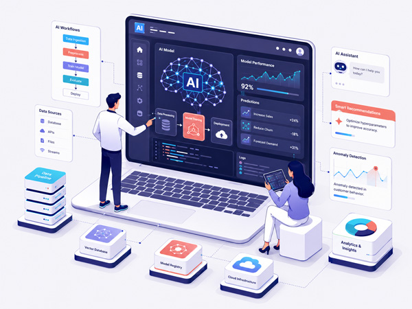 AI software solutions for business automation and smart applications