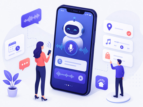 Voice assistant applications for Alexa Google Assistant and NLP solutions
